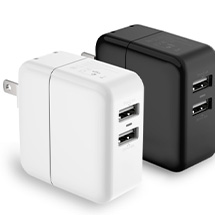 2-партовае зарадная прылада USB 36W